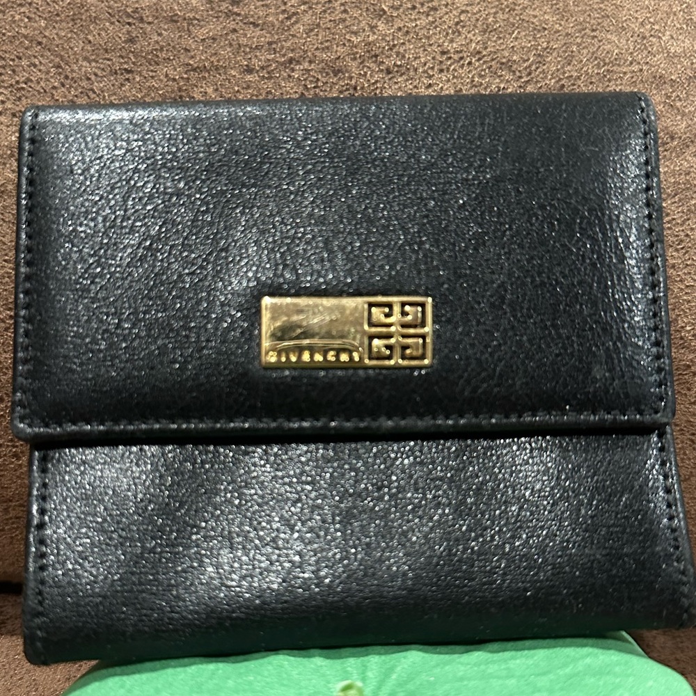 Givenchy Black Leather Wallet